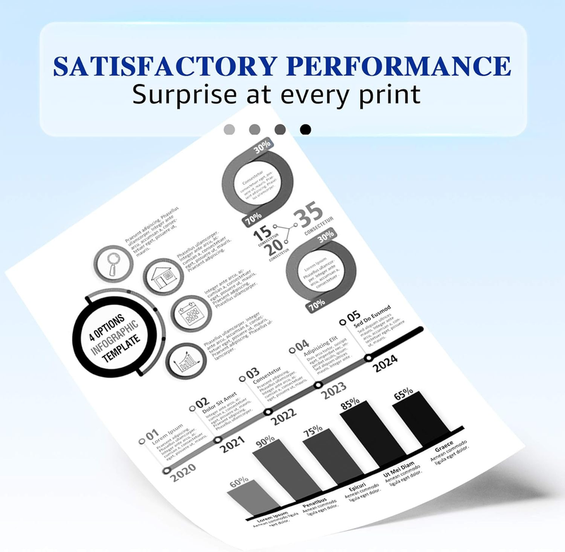 Compatible Toner-Cartridge Replacement for Brother TN760 TN-760 TN730 TN-730 for