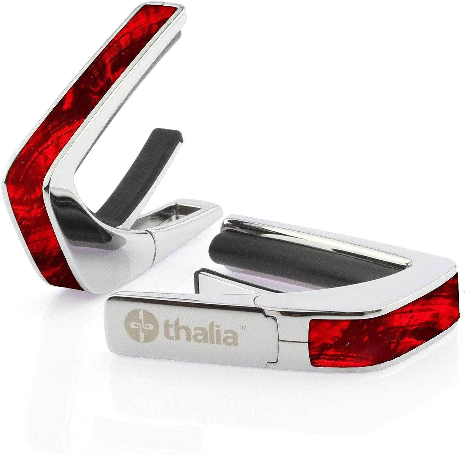Thalia Guitar Capo Exotic Series TH-CC200-RW Chrome with Red