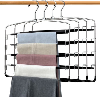 Swing arm clothes hanger outlet