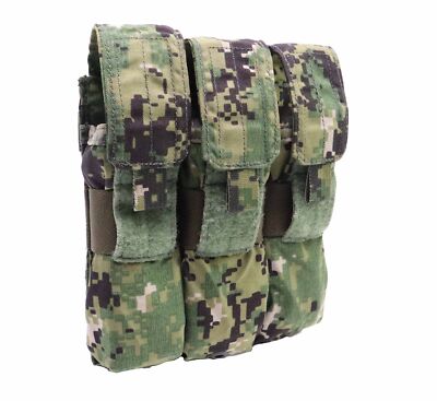 NEW Eagle Industries SOFLCS Triple 4.6 mm Magazine Pouch - MOLLE - AOR2