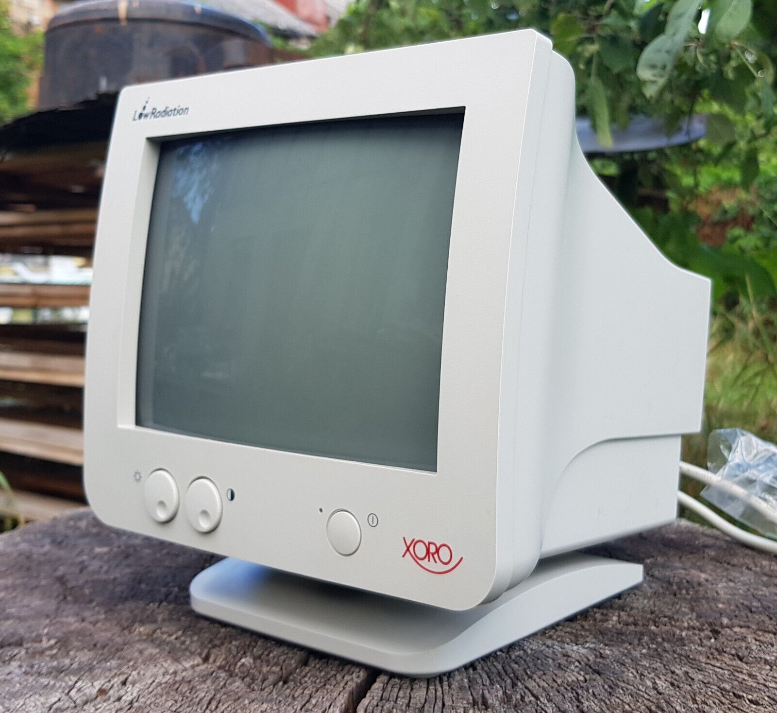 Monochrome VGA Monitor 9'' XORO VM-9AF NEW! In open box Monochrome VGA Monitor 9'' XORO VM-9AF NEW! In open box