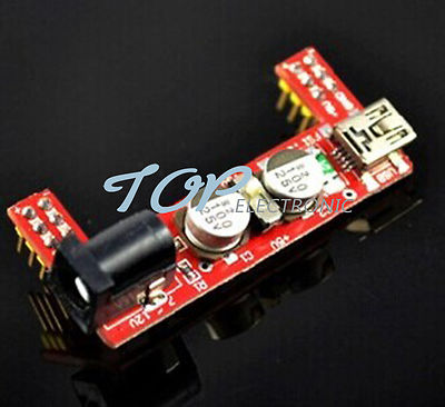 2pcs MB102 Breadboard Power Supply Module 3.3V 5V F Solderless  mini usb M112