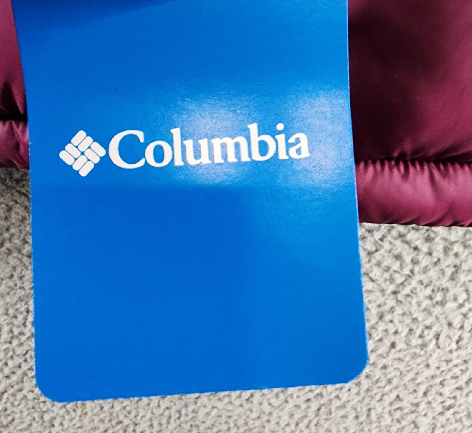 Columbia Puffer Colorblocked Full Zip Jacket Women's XS Marionberry Long Sleeve - Picture 10 of 15