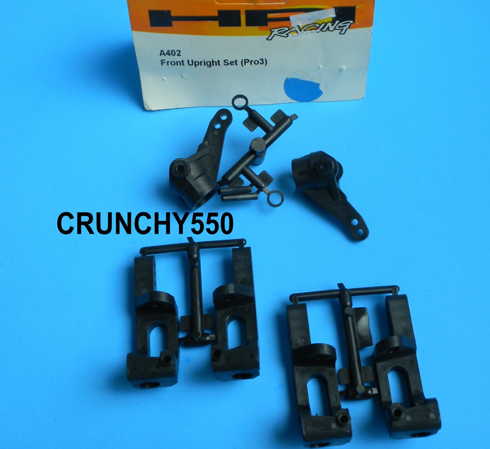 HPI Racing A402 Front Upright Set For RS4 Pro 3 Vintage RC