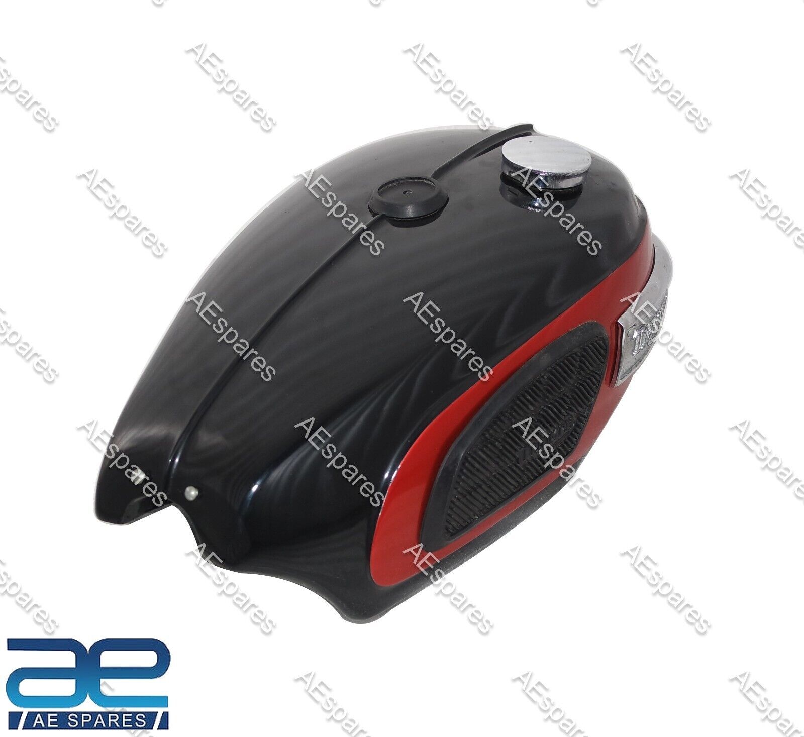 For Triumph Trophy TR25W Black & Red Fuel Gas Tank With Badge 2501969-71 