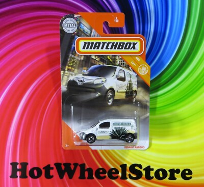 2020 Matchbox   White  RENAULT KANGOO  Agave   MBX City  Card #5   MB10-091620