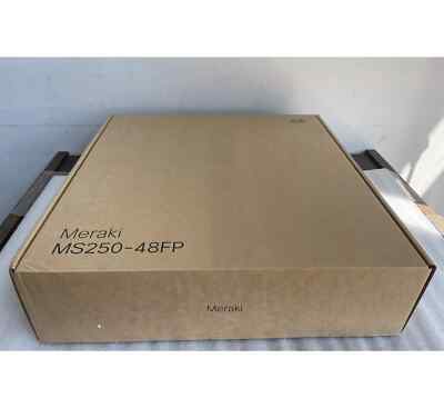 Cisco Meraki MS250-48FP-HW 48x 1GB PoE+ RJ-45 4x 10GB SFP+ UNCLAIMED Switch