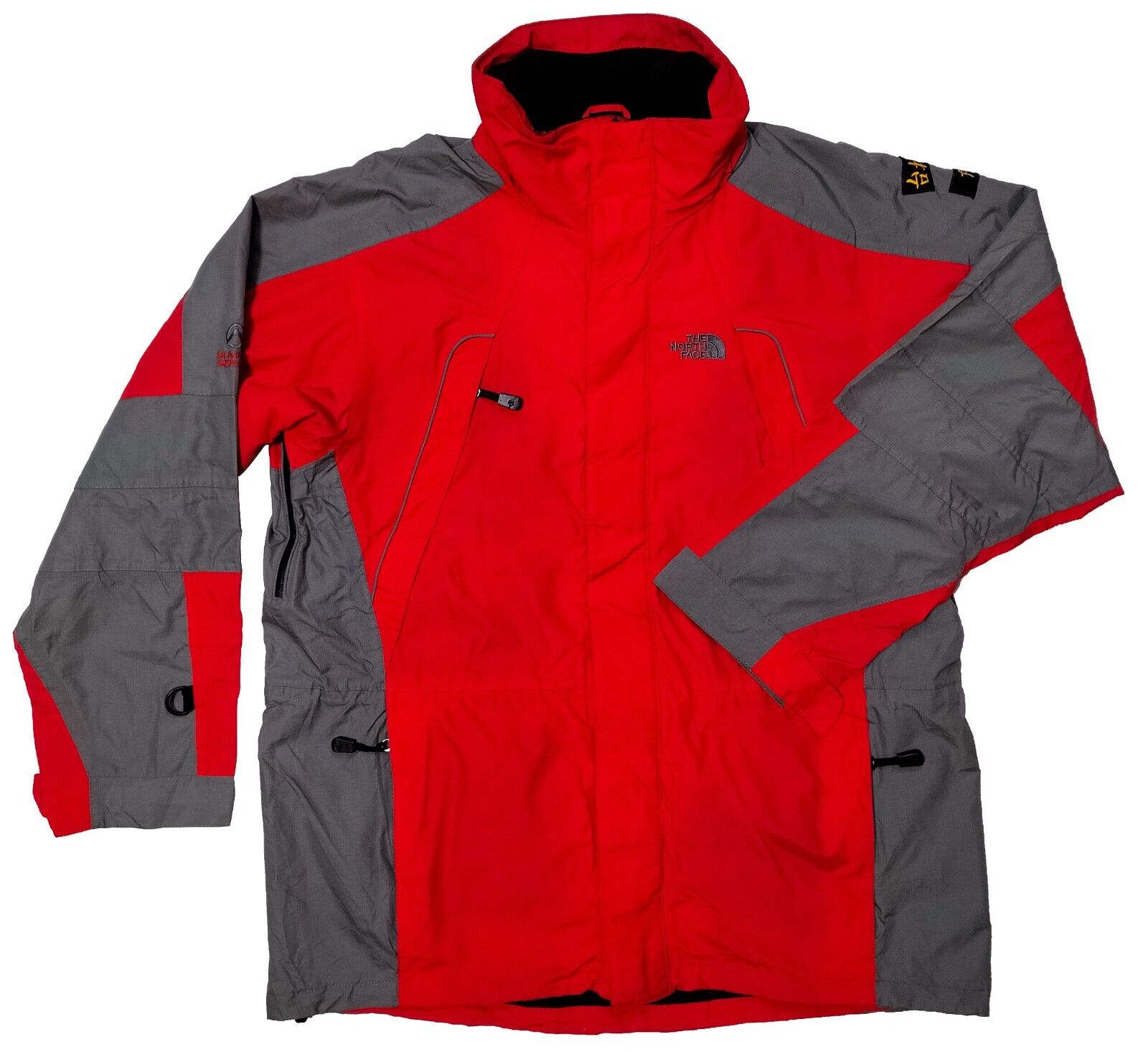 The North Face Jacket Gore-Tex Men's Red & Gray Chinese Size XL Summit Series The North Face Jacket Gore-Tex Men's Red & Gray Chinese Size XL Summit Series