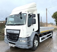 2017 DAF LF55,230 NEW BUILD SCAFFOLD DOUBLE DROPSIDE BODY 18 TON EURO-6 AIR-CON