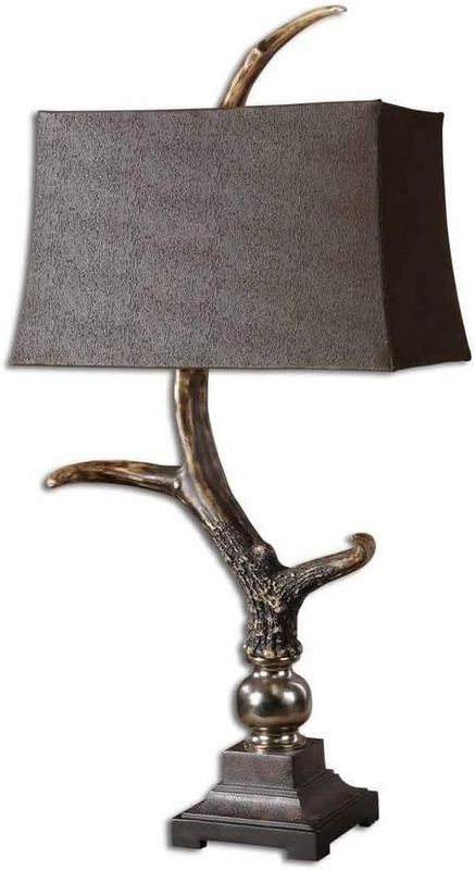 Stag Horn - One Light Table Lamp - 19 Inches Wide by 12 Inches Deep