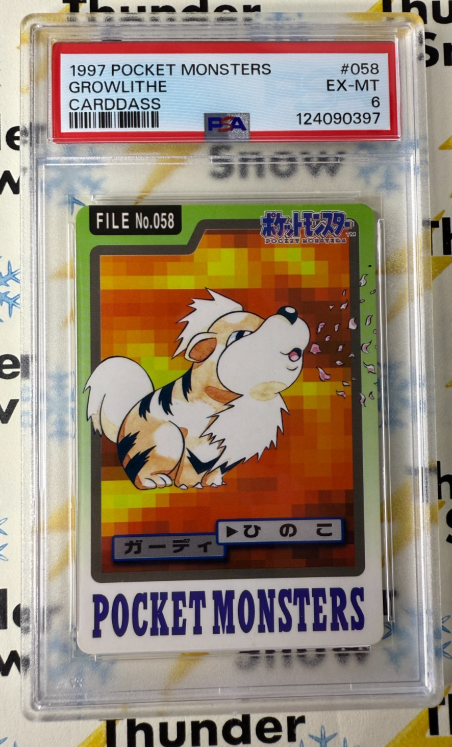 Growlithe PSA 6