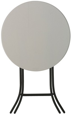 Round Bistro Table Folding Adjustable Indoor Outdoor Modern Top Bar Cafe Tables