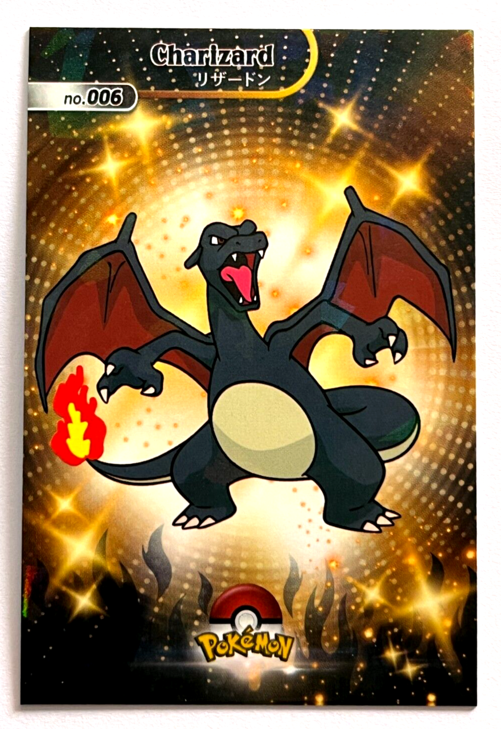 2024 POKEMON SHINY DATABASE Card #006 CHARIZARD KANTO Peru Edition