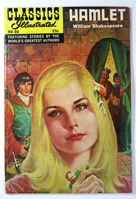 CLASSICS ILLUSTRATED #99 HAMLET William Shakespeare Vintage Spring 1969