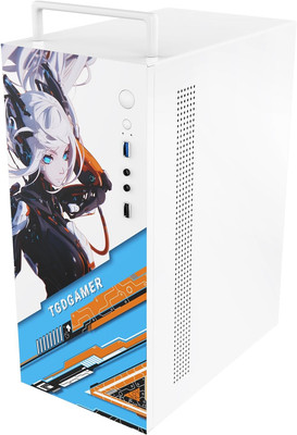 Micro ATX PC Case with 1X 80Mm PC Case Fan, Support MATX, Mini-Itx, Micro ATX Ca