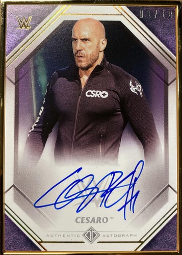 2021 Topps WWE Transcendent Collection - Cesaro #A-CS