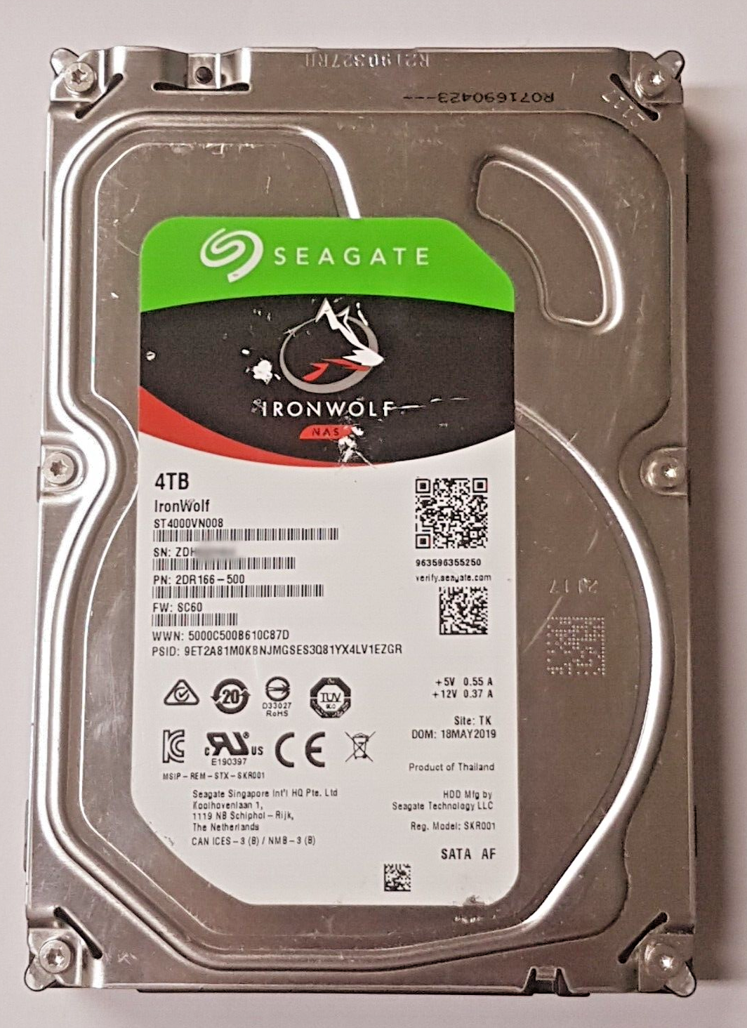 Seagate IronWolf 4TB 内蔵型HDD Amazon.com: Seagate IronWolf Pro, 4 TB, Enterprise NAS