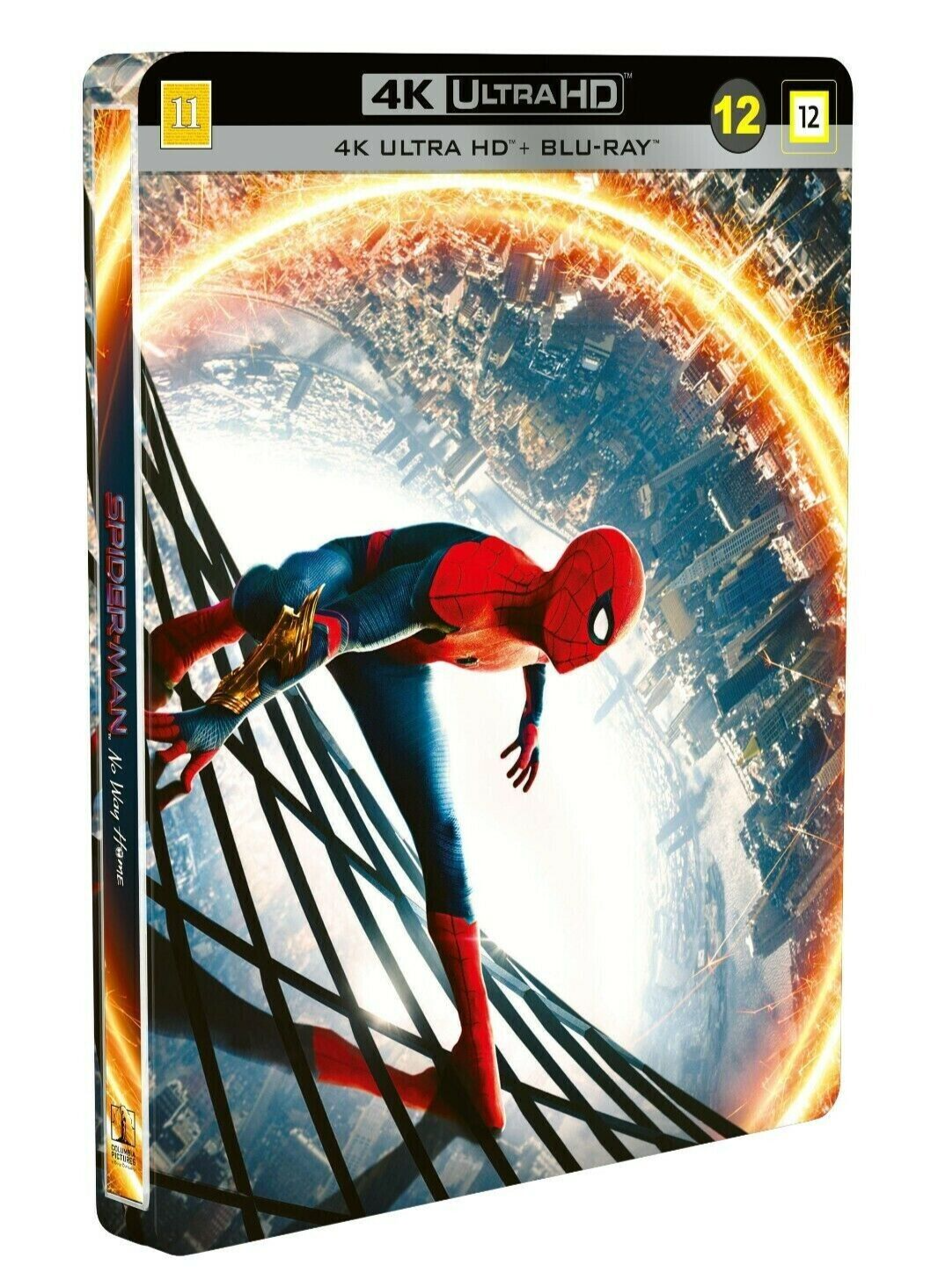 スパイダーマン NWH スチールブック 4KUHD&Blu-rayセット Amazon