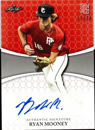 2022 Leaf Perfect Game National Showcase - Ryan Mooney #BA-RM3