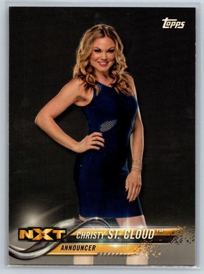 2018 Topps WWE Christy St. Cloud #25