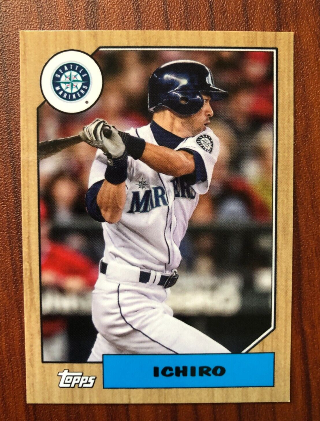 2022 Topps Mini ICHIRO SUZUKI 87 retro #78B-21 | eBay