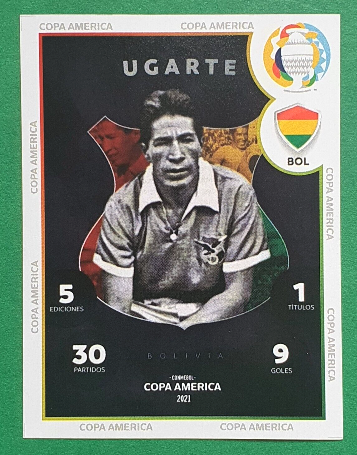 2021 EM Copa America #052 VICTOR AGUSTIN UGARTE Bolivia