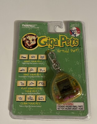 KFC Giga Pets Your Virtual Pet! Tiger Electronics Model 70-140 NIB