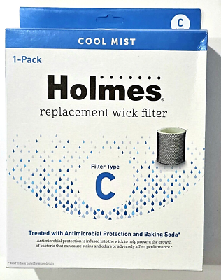 Holmes Replacement Wick Filter Type C Cool Mist For Humidifier HM1865