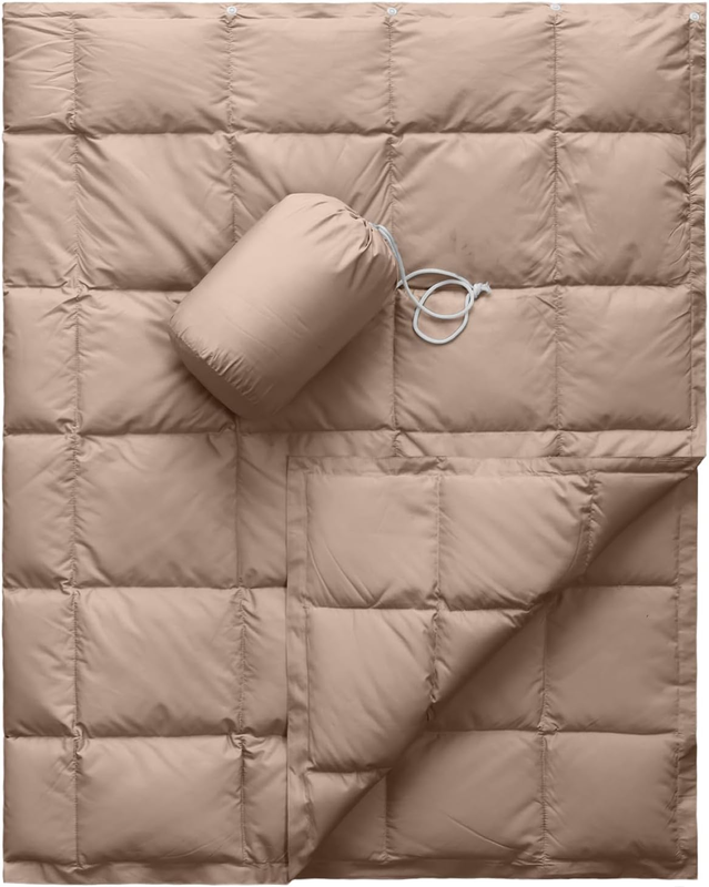 ,puffy Down Blanket Packable Lightweight Down Throw Quilt Wa