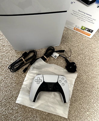 Sony PS5 Slim Digital Edition 1TB Video Game Console - White