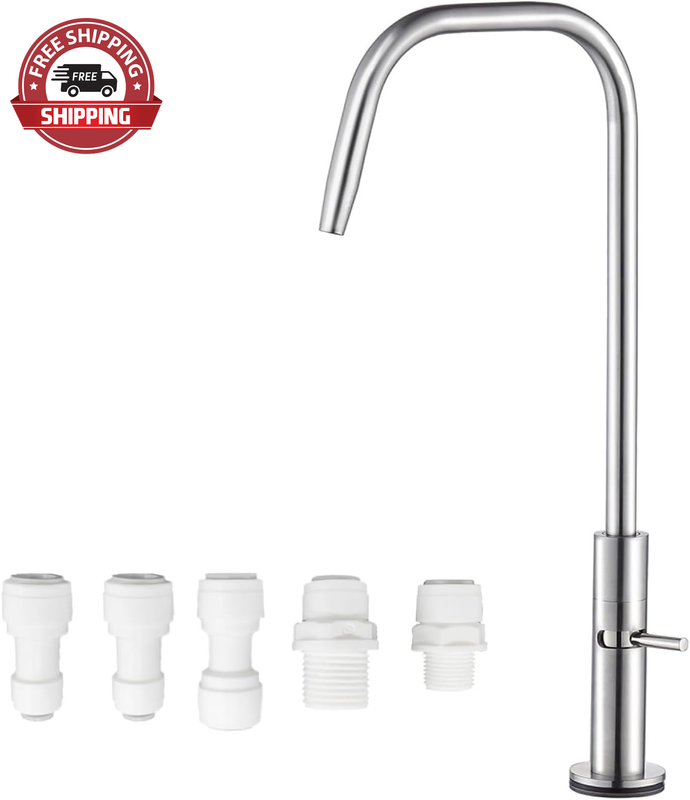 Drinking Water Faucet for Kitchen Sink, Filtered Reverse Osmosis RO Faucet, 304