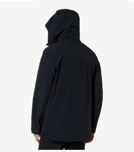 Pre-owned Obermeyer Men's Highland Shell Jacket | Size 2xl | Msrp $549.99 Recco Technology In Black