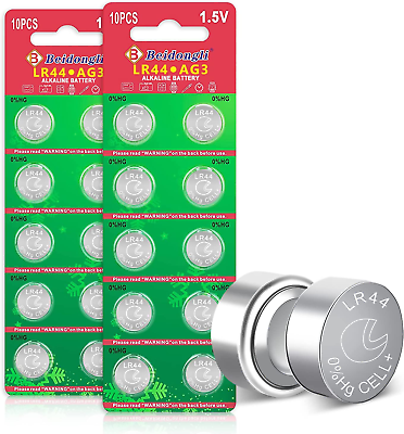 Beidongli LR44 Batteries AG13 357 High Capacity 1.5V Button Coin