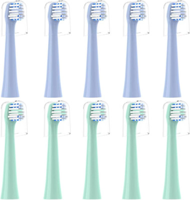 Replacement Toothbrush Heads 10 Pack Compatible with Colgate Hum Connected Smart