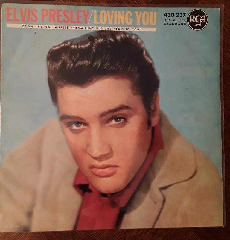 Elvis Presley Loving You Original FranÃ§Ais De 1956 Lp 33 Tours Mono