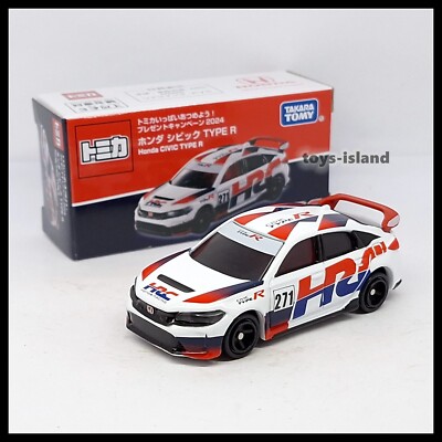 TOMICA HRC HONDA RACING CIVIC TYPE R 271 1/64 TOMY NEW 78 2024 SPECIAL