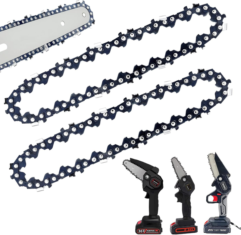 [2 Pieces] GTA 26 4 Inch Mini Chainsaw Chain for Stihl GTA 26 Replace Blade Prun