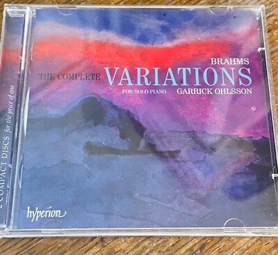 Johannes Brahms Johannes Brahms: The Complete Variations (CD) Album
