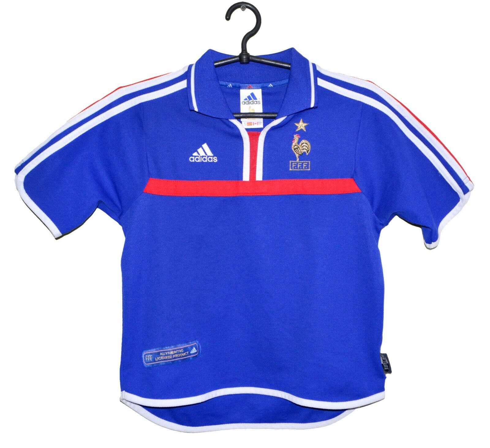 FRANCE NATIONAL TEAM 2000/2002 HOME FOOTBALL SHIRT JERSEY FRANCE NATIONAL TEAM 2000/2002 HOME FOOTBALL SHIRT JERSEY