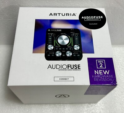 Arturia Audiofuse Rev2 Desktop USB Audio Interface - Black
