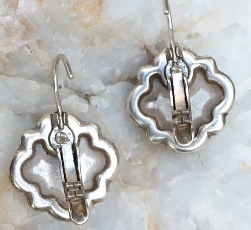 Beautiful Silver Toned Earrings