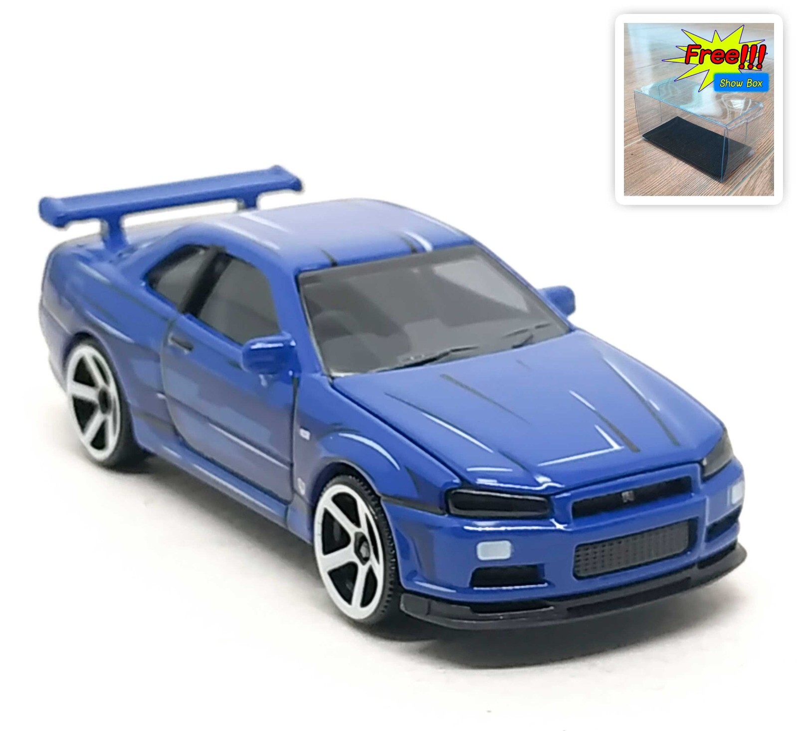 ど迫力 1/18 Nissan GT-R R34 ミニカー マジョーラ 新品 ど迫力 1/18 スカイライン GT-R R34 ミニカー マジョーラ 新品