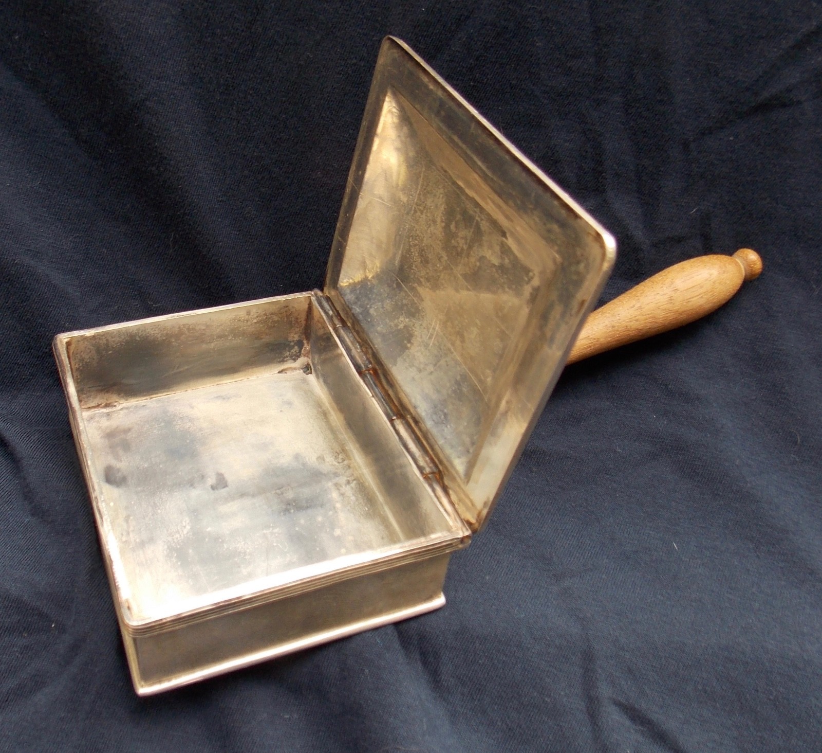 Ortega Sterling Silver 925 Mexico Silent Butler / Cigarette Case 300 + grams