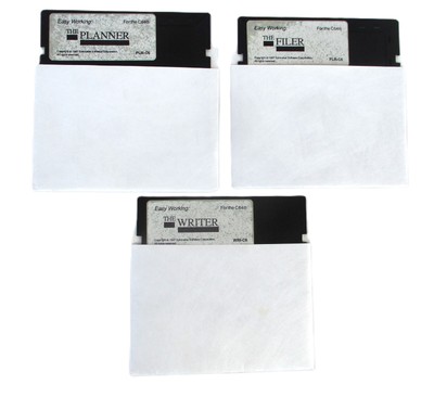 Spinnaker WRI-C6 Planner/Filer/Writer For Commodore 64C System 5.25'' Disks