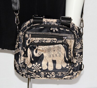 JIELANGSHI Elephant Theme Convertible Crossbody Bag, NEW!!