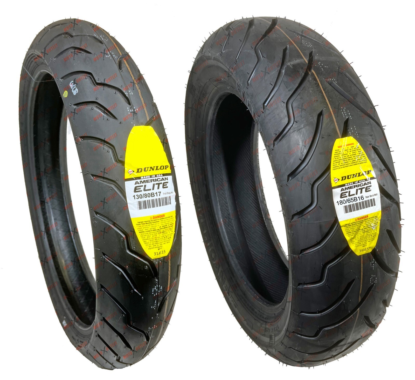 Dunlop American Elite 130/60B21 240/40R18 Front & Rear