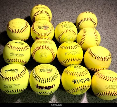rock softballs
