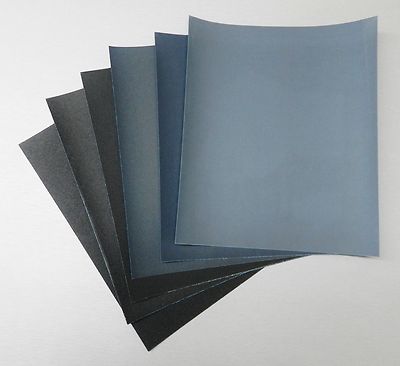 Matador Abrasive Wet or Dry Sandpaper 5 Sheets 2000 Grit 9"x11" Silicon Carbide