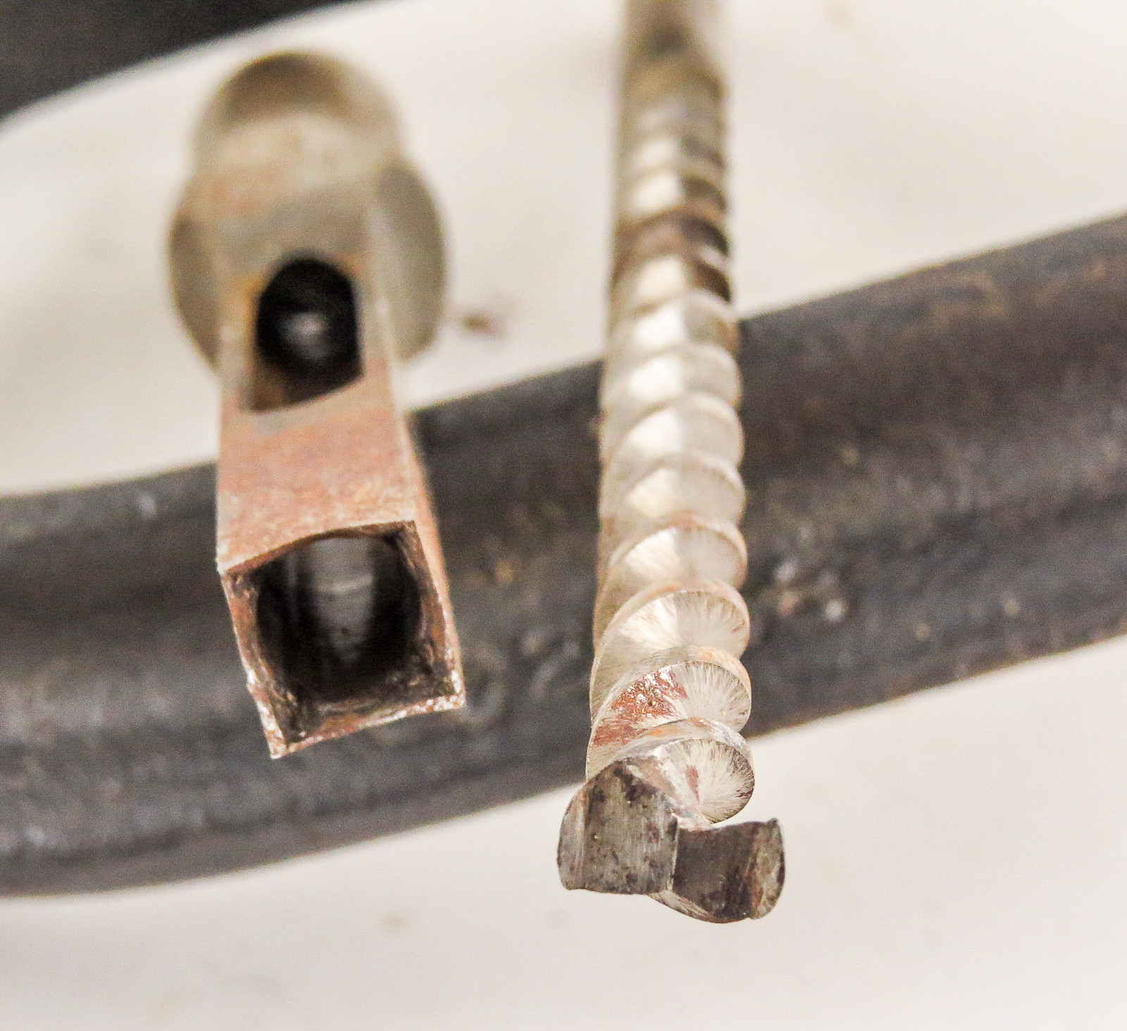 Vintage Sears Drill Press Mortising Chisel Kit 3/8