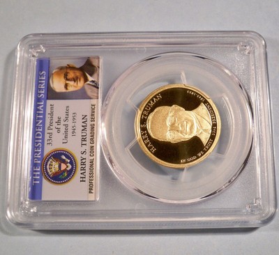 2015-S PCGS PR70DCAM HARRY S TRUMAN PRESIDENTIAL DOLLAR PROOF DEEP CAMEO $1 DC